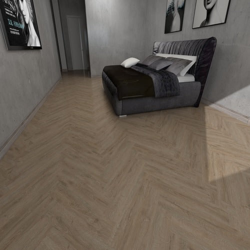 Calitex La Bella Maison - Charente Visgraat - Dry-back PVC visgraat