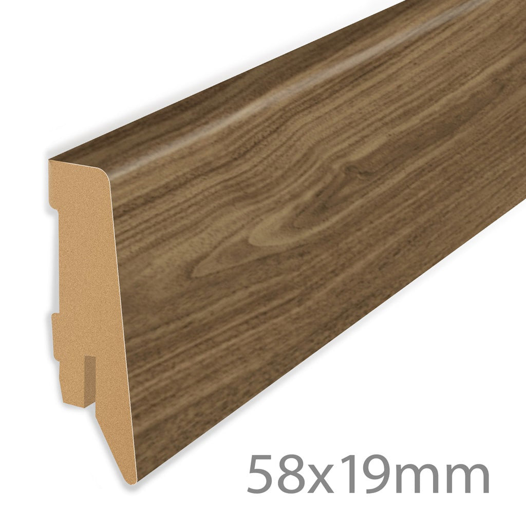 villeroy & boch profielplint dublin walnut - 240 cm