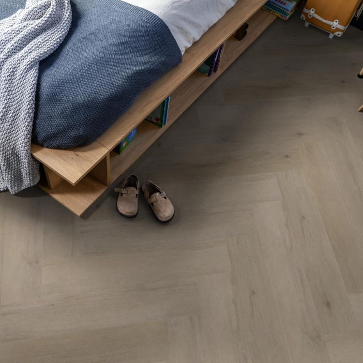Ambiant Spigato Vivero Visgraat Dryback Light Oak