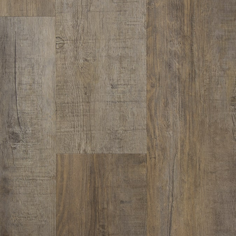 Topview van TFD Experience 3 vloer in bruin met rechte strook motief.