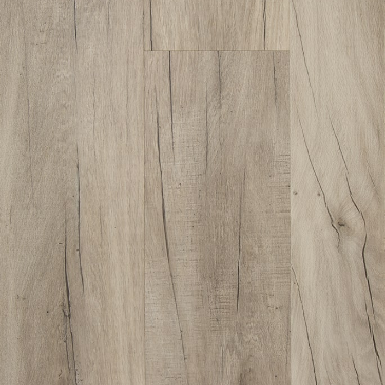 Topview van TFD Futura 39-1 vloer in licht eiken met rechte strook motief.