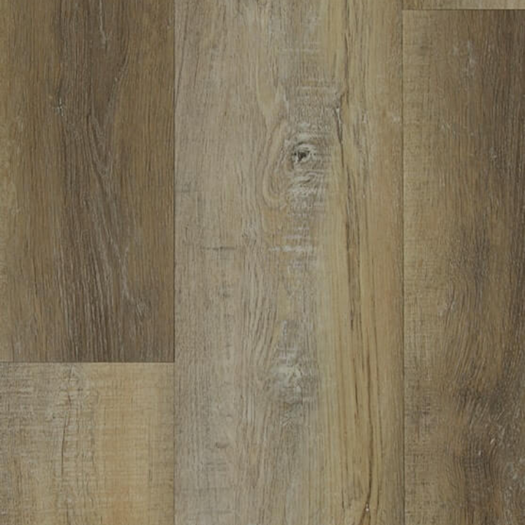 Topview van TFD Heritage 2-A vloer in eiken met rechte strook motief.