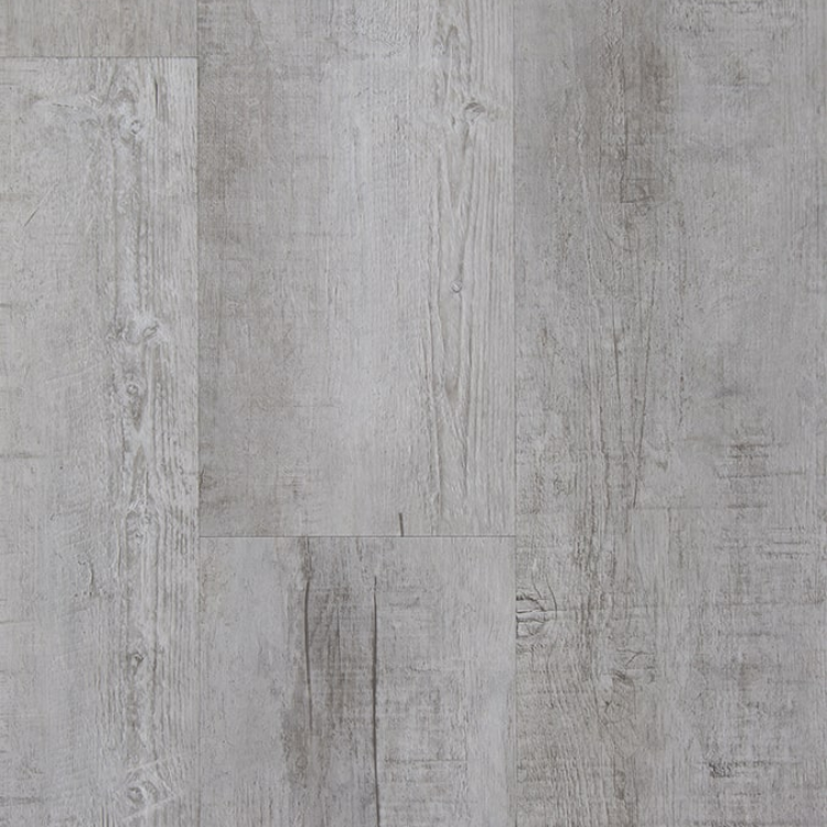 Topview van TFD Style Pro+ 14 vloer in grijs eiken met rechte strook motief