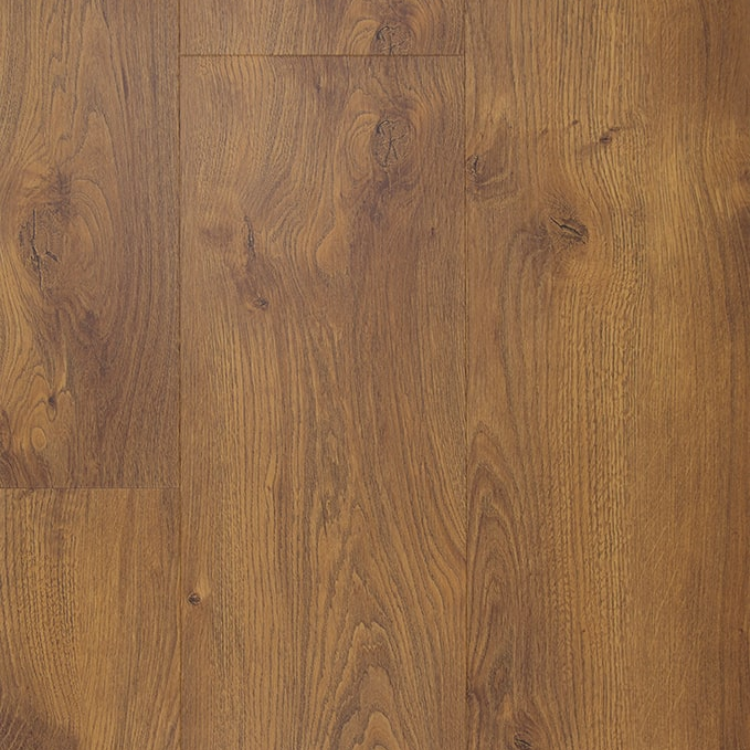 Topview van TFD Style Pro PRO 11 vloer inbruin eiken met rechte strook motief