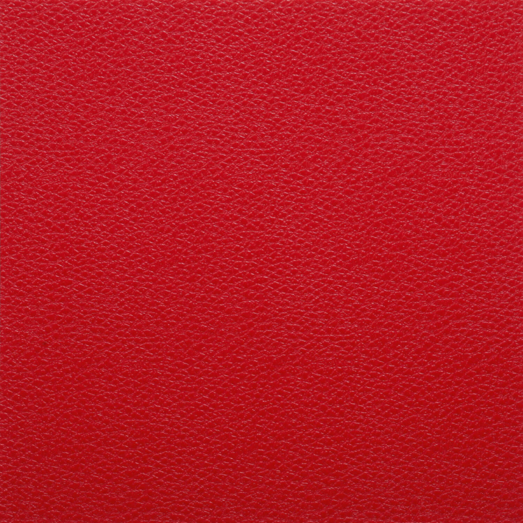Topview van TFD Touch Leather LZ04 vloer in rood met leren motief.