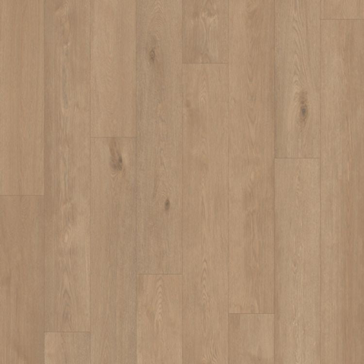 Topview van Tarkett ID Inspiration 55 Chatillon Oak Pistaccio shell vloer in oak pistaccio shell met rechte strook-motief