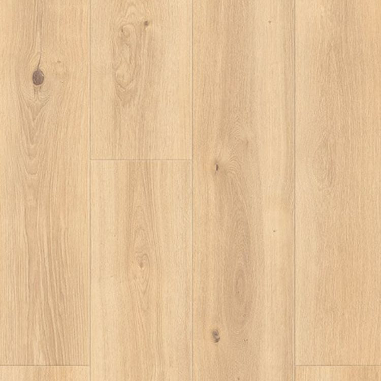 Topview van Tarkett ID Inpsiration 55 creek oak beige vloer in creek oak beige met rechte strook-motief