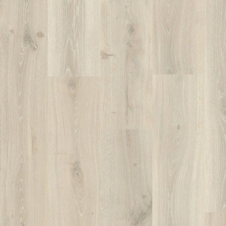 Topview van Quick Step Creo Tennessee Eik Grijs vloer in grijs eiken met rechte strook-motief