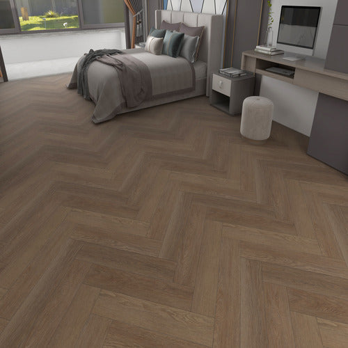 Calitex Wood - Walnut - PVC visgraat klik