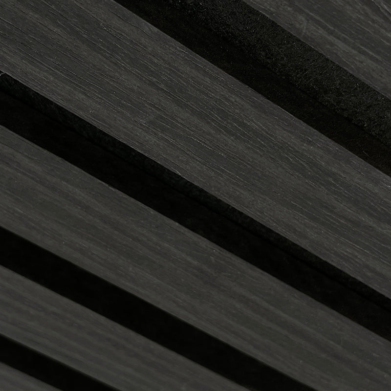 Akoestisch Wandpaneel - Zwart Eiken - 2600 x 526 mm
