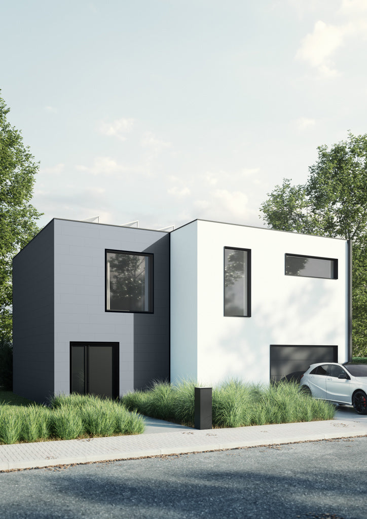 Aqua-Step Buitenpanelen Anthracite grey 7016 Sand