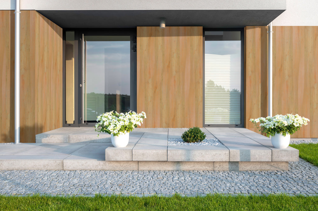 Aqua-Step Buitenpanelen Oak honey Mattwood