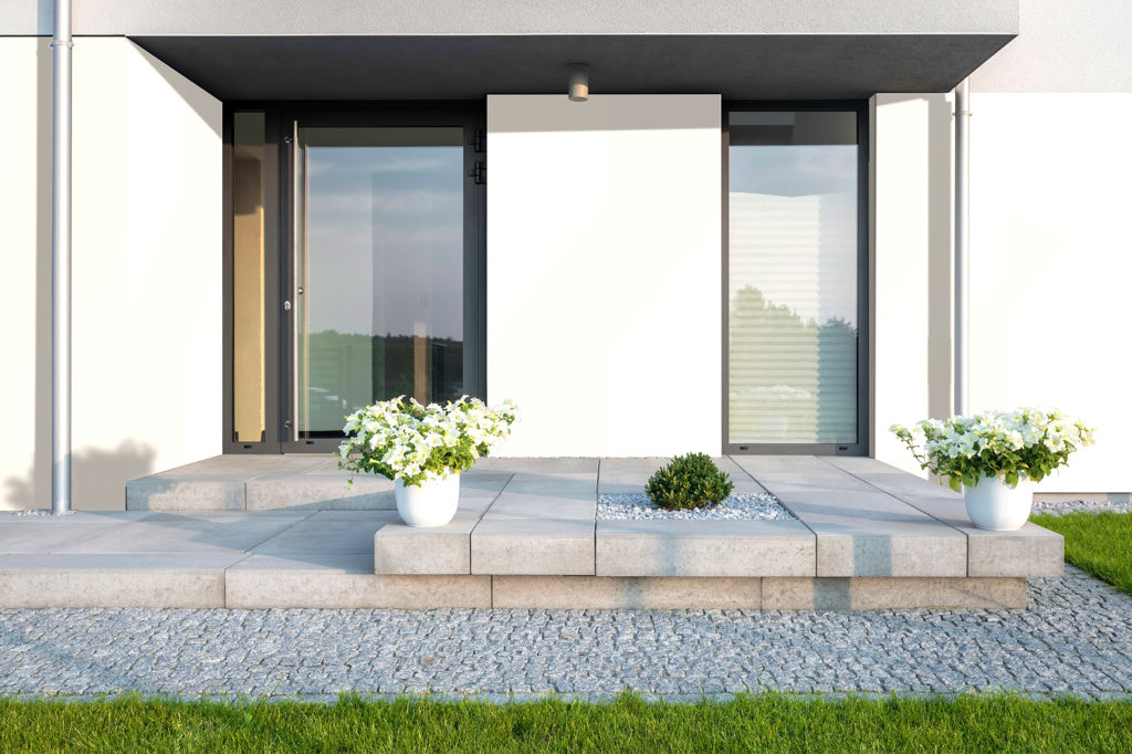 Aqua-Step Buitenpanelen Pure White 9010 Sand