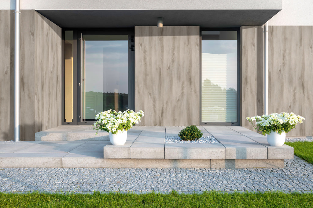 Aqua-Step Buitenpanelen Oak light grey Mattwood