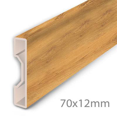 HDM PVC plint sutter oak - PVC - lijstwerk - 2350 mm