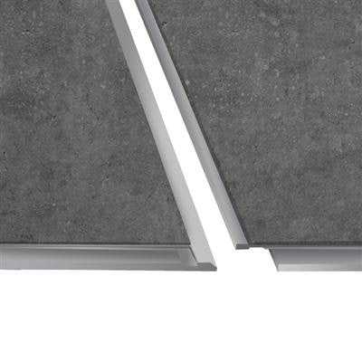 HDM renovatietegel mystic dark grey - wandpaneel - 650x375x5 mm