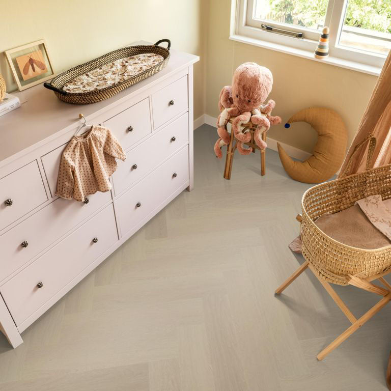 GOAT Plak PVC Visgraat Beige