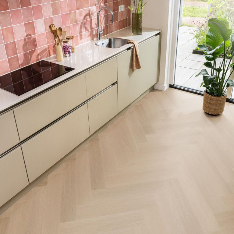 GOAT Plak PVC Estino Visgraat Dark Oak