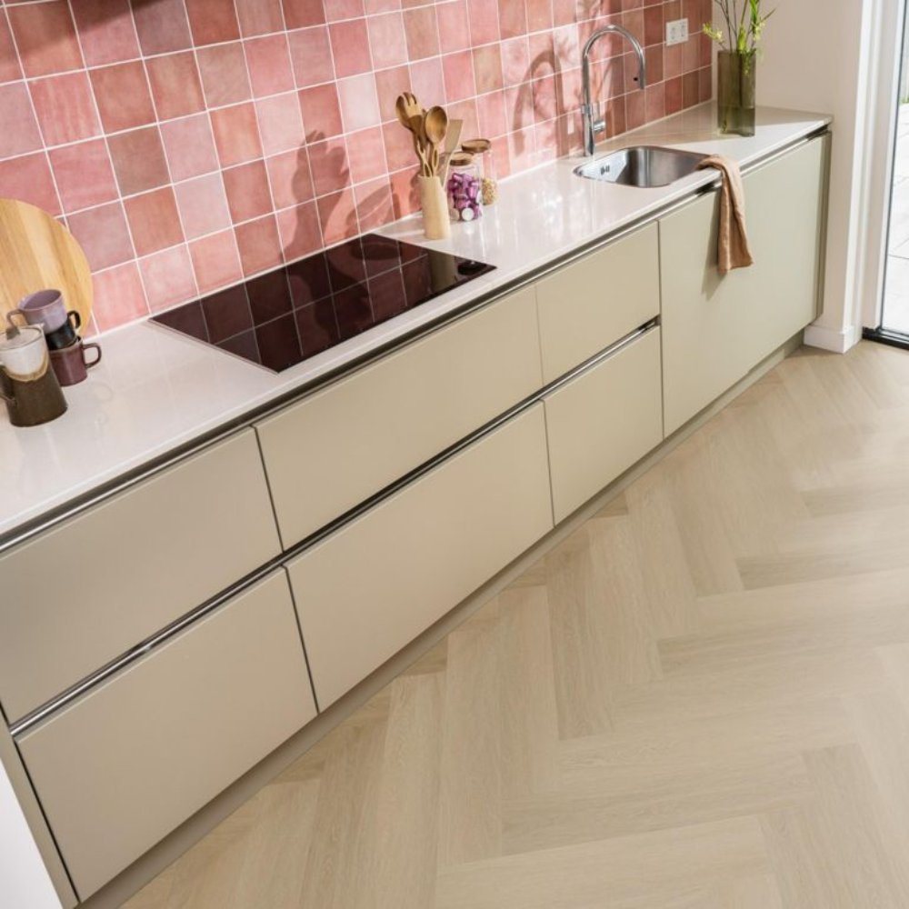 GOAT Plak PVC Estino Visgraat Warm Oak