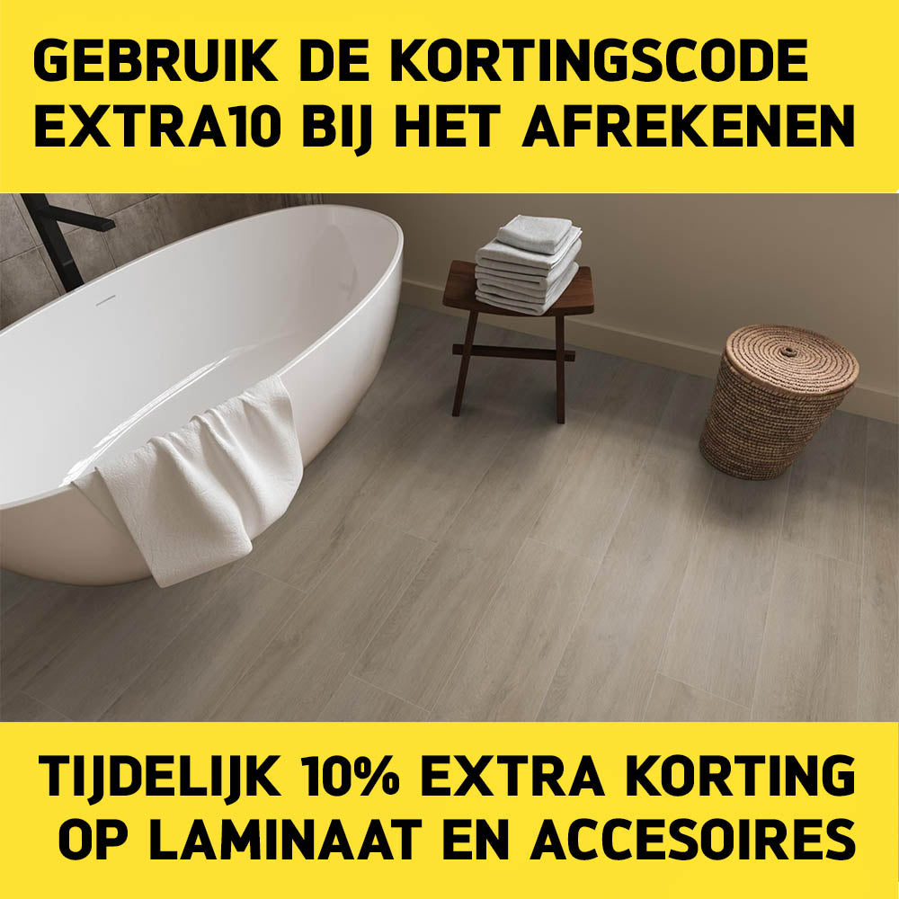 GOAT laminaat - Xtra Wide wit eiken - Klik