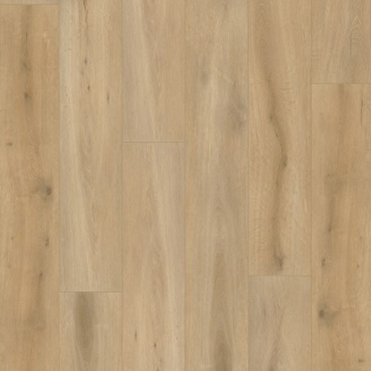 Topview van Gelasta Callisto Rigid Click Natural Oak Light vloer in eiken licht met rechtestrook-motief