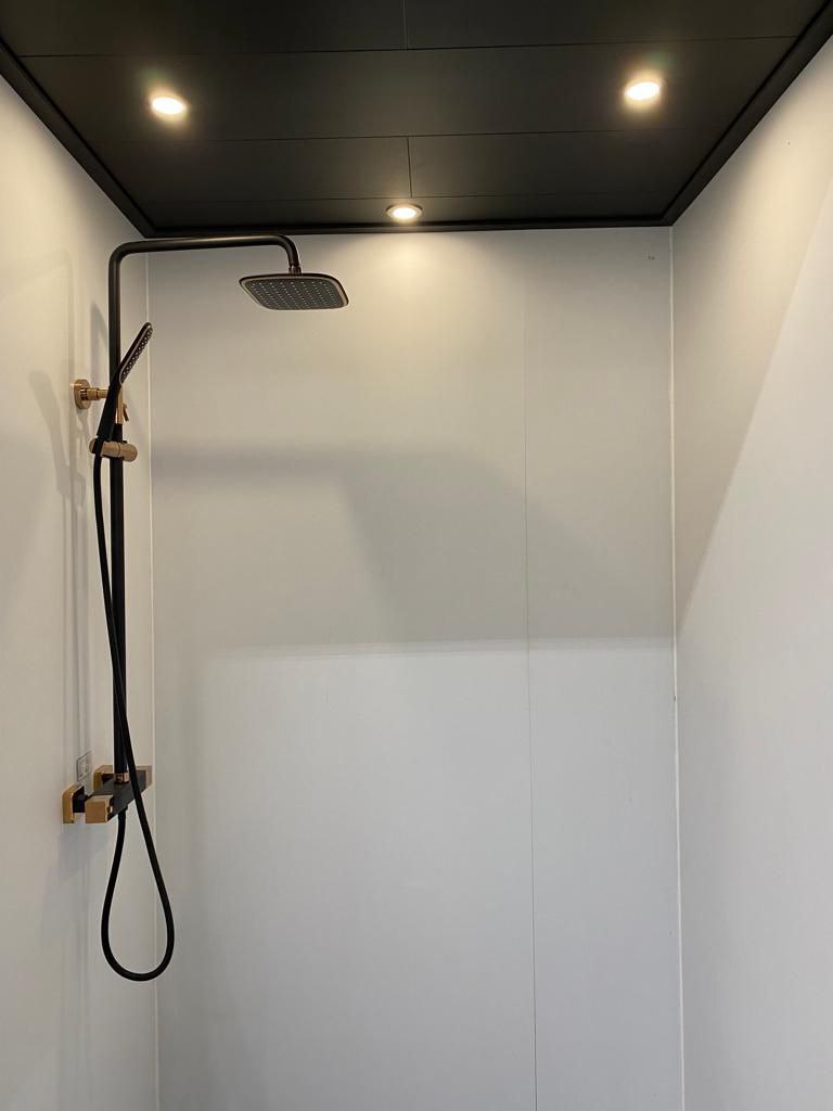 HDM Avanti Pro 12 Matt Black - Wand en Plafond - 1290X290X12 MM