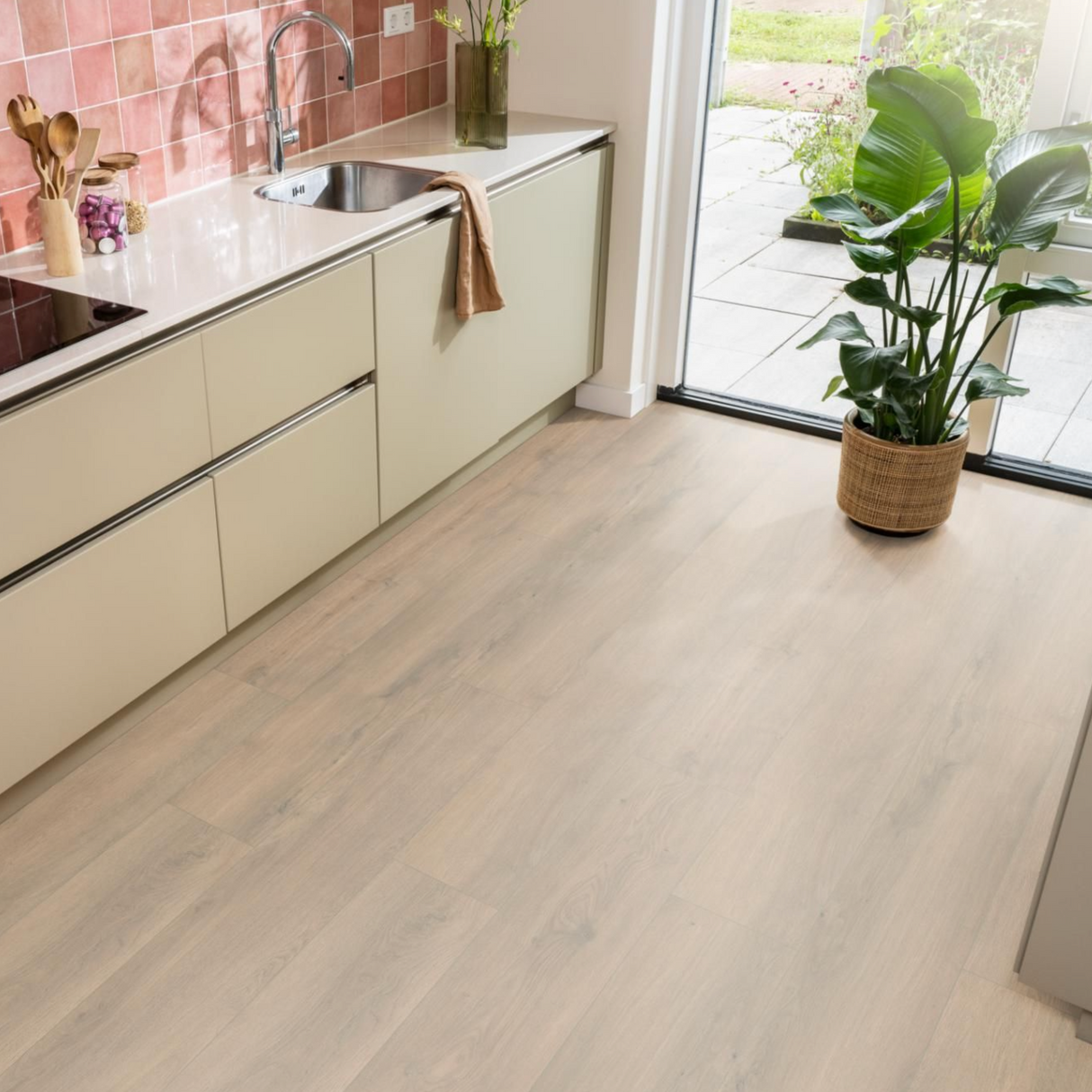 Ambiant Sereno beige eiken laminaat - Klik