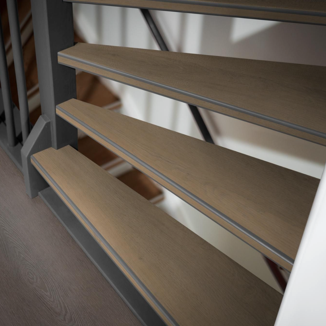 Traptreden set PVC - Avanto natural