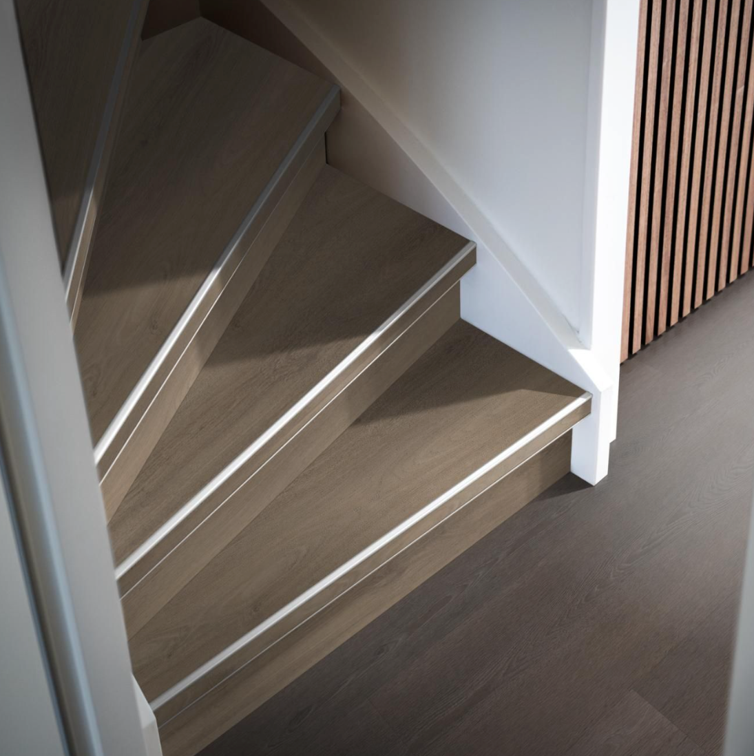 Traptreden set PVC - Avanto smoky