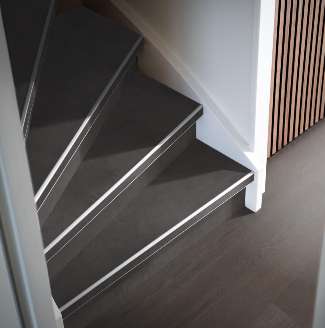 Traptreden set PVC - Ceramo anthracite