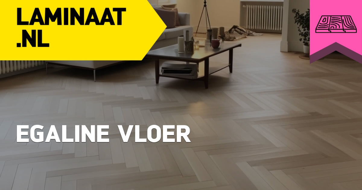 Egaline vloer