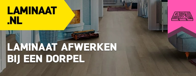 Laminaat afwerken bij een dorpel