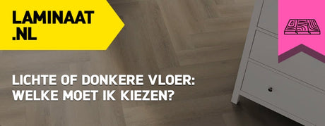 lichte of donkere vloer kiezen