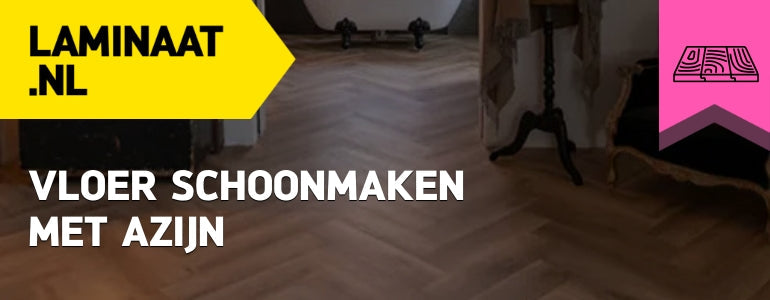 vloer schoonmaken met azijn