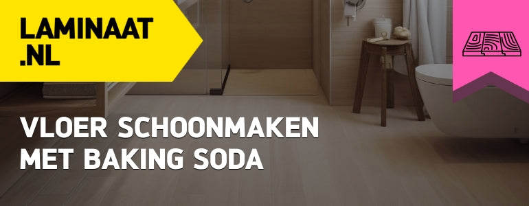 vloer schoonmaken met baking soda