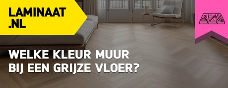 Welke kleur muur bij een grijze vloer?