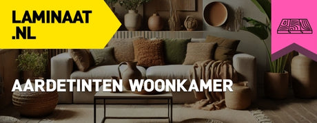 warme aardetinten woonkamer