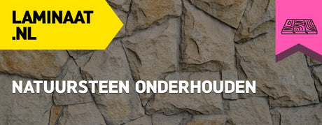 Hoe moet je een natuursteen vloer reinigen en onderhouden?