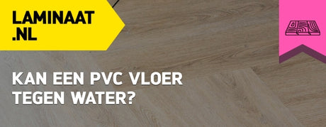 kan een pvc vloer tegen water