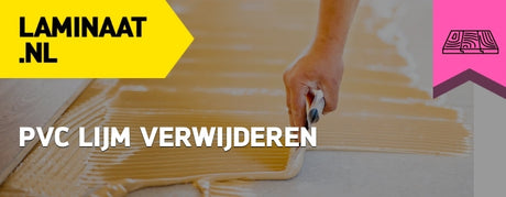 pvc lijm verwijderen