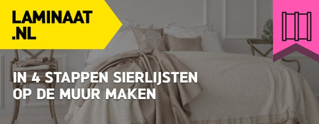 sierlijsten op de muur maken