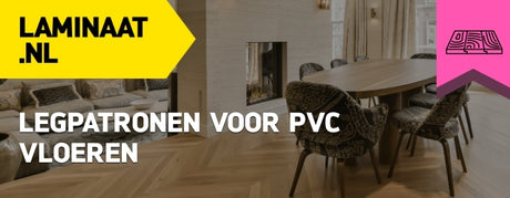 Verschillende legpatronen voor PVC vloeren