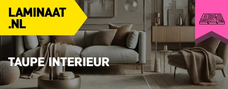 taupe aubergine kleur combineren interieur