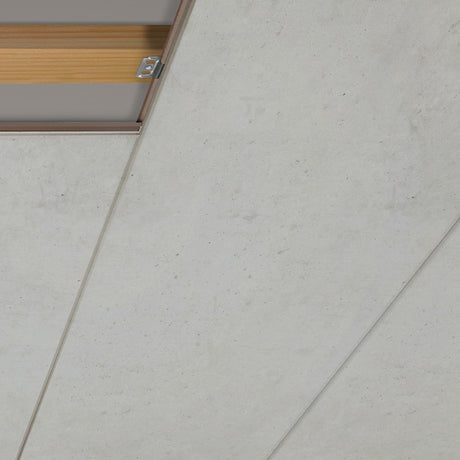 HDM Avanti exlusive beton - wand en plafond - wit - 2600x250x10 mm