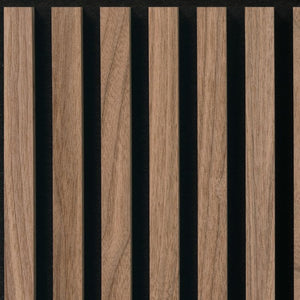 Silentlines lattenwand tegel Walnoot