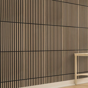 Silentlines lattenwand tegel Licht Eiken