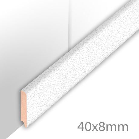 HDM Plint Stucco White - lijstwerk - 260 cm