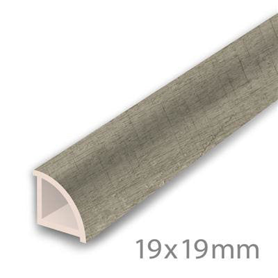 HDM PVC Kwartrond Loft Oak - PVC - lijstwerk - 2350 mm