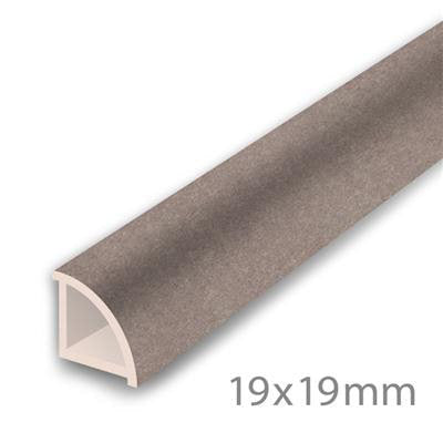 HDM PVC Kwartrond Ipanema Sand - PVC - lijstwerk - 2350 mm