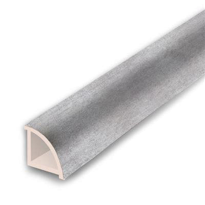 HDM PVC Kwartrond Beton Loft - PVC - lijstwerk - 2350 mm